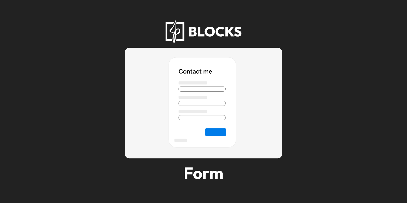 Block Name Form Form Block - JP Blocks
