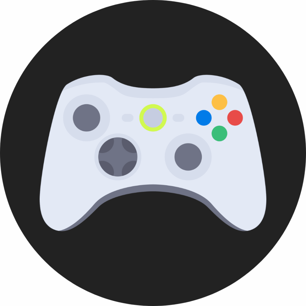 JP Xbox Controller Circle Icon Dark 1