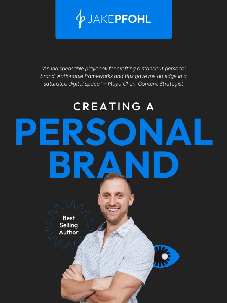 JP Creating a Personal Brand Ebook Cover Example (Dark)