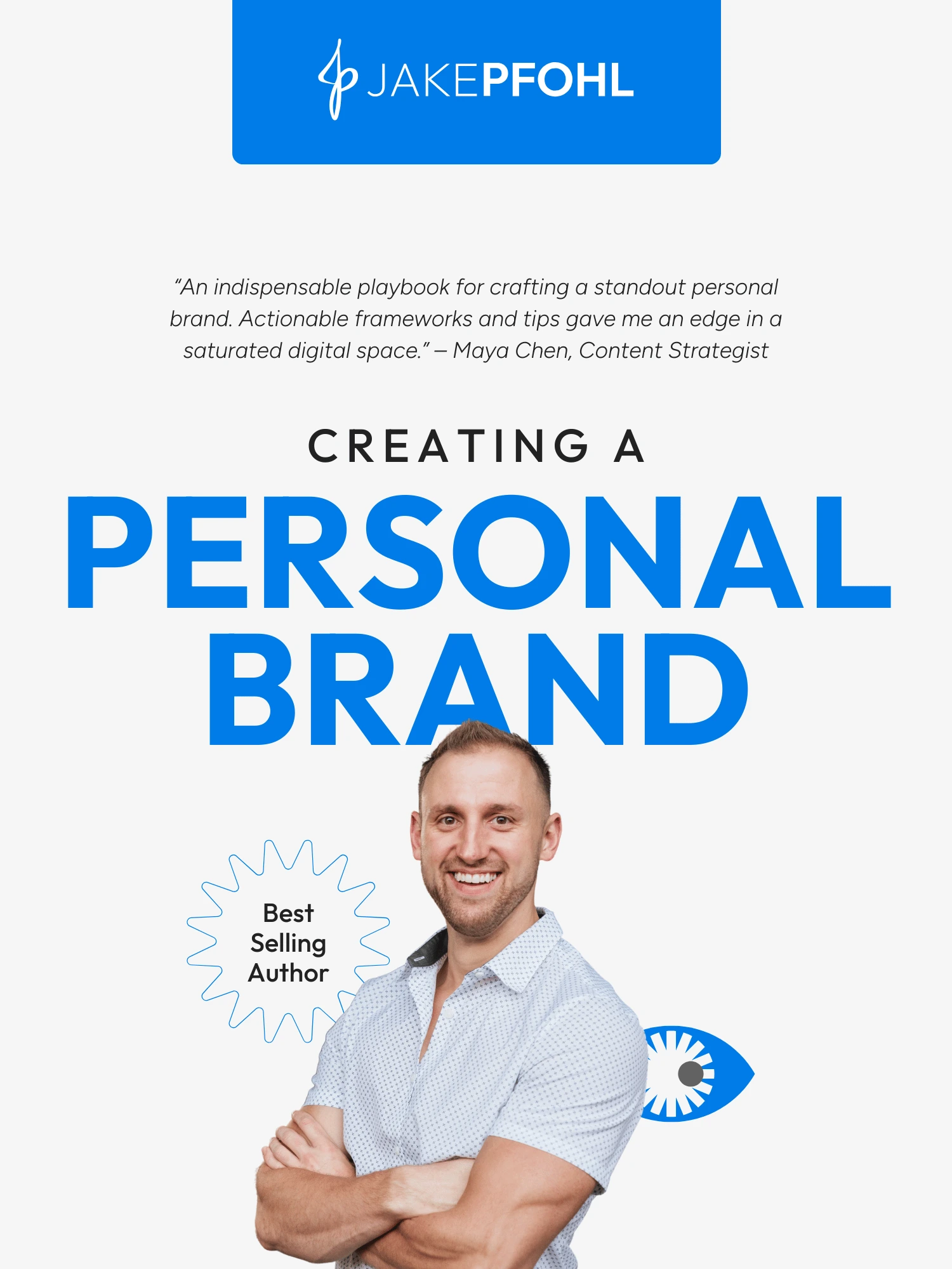 JP Creating a Personal Brand Ebook Cover Example (Light)